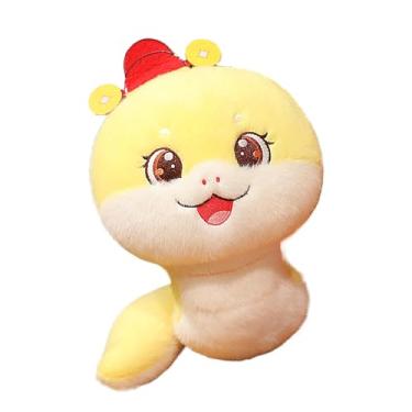 Imagem de de pelúcia do Festival da Primavera, Boneca de pelúcia de - Boneca de pelúcia tradicional chinesa mascote - 2025 ano da sofá e cama decoração almofada doméstica para sala de estudo, quarto