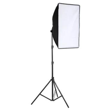 Imagem de Kit 1 Softbox, 50x70, Tudoprafoto Bivolt + Tripé
