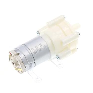 Imagem de Holy Feather Bomba de diafragma elétrica R365, mini bomba de água elétrica de 12 V, bomba de diafragma de pressão de água de 1,5-2L/min para máquina de chá, bomba de água de diafragma de tanque de