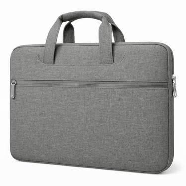 Imagem de Case para Notebook Capa Notebook Slim até 15.6" - Moderno Prático Impermeável Resistente Bolso para Acessórios Material Reforçado - Qualidade Premium