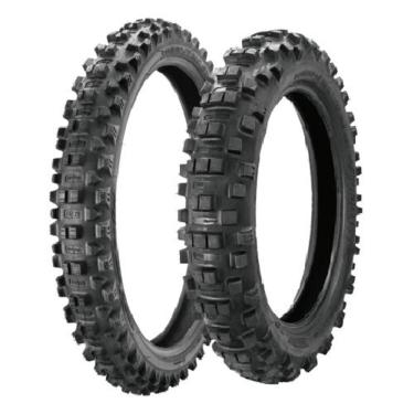 Imagem de Par Pneu Crf 250r 140/80-18 + 90/90-21 7 Days Enduro Borilli