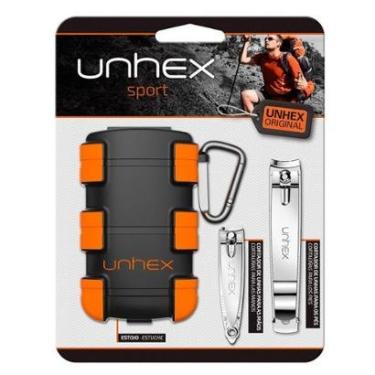 Imagem de Estojo Merheje - Unhex Adventure Laranja Kit-Unissex
