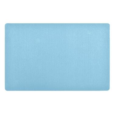 Imagem de Tapete interno azul fofo absorvente de água, tapetes antiderrapantes para piso, tapetes internos para entrada, tapetes de porta frontal 81 x 50 cm