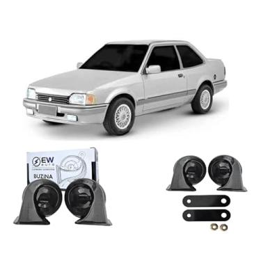 Imagem de BUZINA AUTOMOTIVA CARACOL (PAR) GRAVE/AGUDO PARA APOLO TODOS - TIGER AUTO