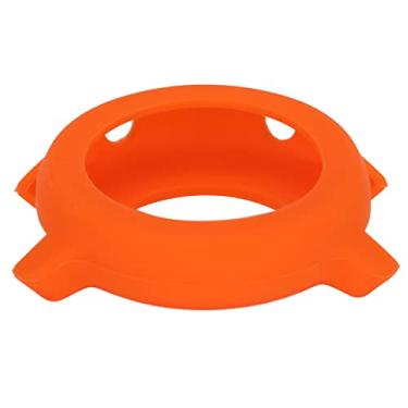 Imagem de Mbeysaq Capa protetora de borda macia de silicone para relógio GTR 3. Oferece uma capa superior que protege contra danos. O material de silicone macio garante compatibilidade (laranja)