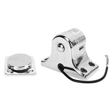 Imagem de LiebeWH Suporte de Porta Eletromagnético de Liga de Zinco, Sucção de 55 Kg, Rolha de Porta de Segurança contra Incêndio para Uso Doméstico e de Escritório