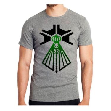 Imagem de Camiseta camisa masculina santa Nossa Senhora Aparecida agro roça, Cin