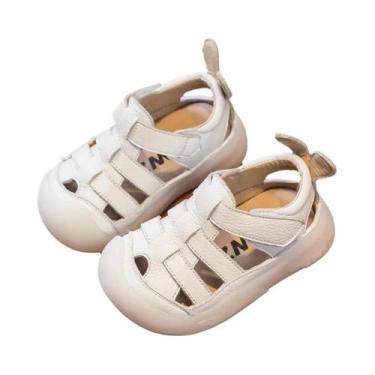 Imagem de Sandálias De Couro Genuine Para Bebês Meninas E Meninos, Calçados Casu