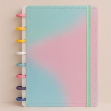 Imagem de Caderno Inteligente Original A5 Grande Faculdade Planner Colorido Bloc