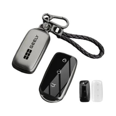 Imagem de Capa De Chave Para Geely Galaxy EX5 E5 E8 L6 L7 Proton e.MAS Acessório