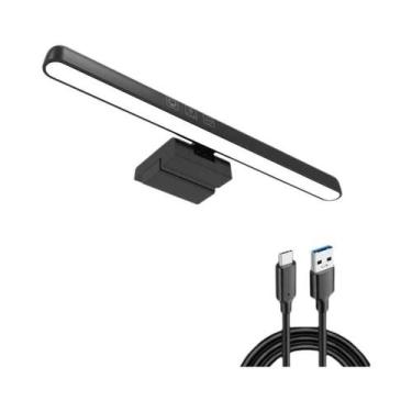 Imagem de Barra De Luz LED Dimmable Para Monitor Com 3 Cores, Luminária De Mesa 