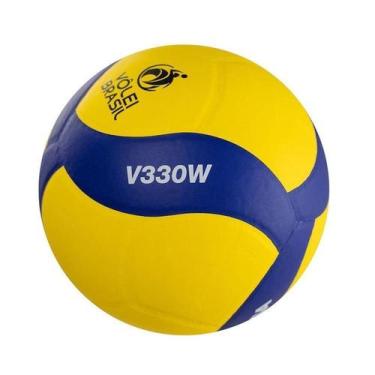 Imagem de Bola Mikasa Volei De Quadra V330W, Amarelo