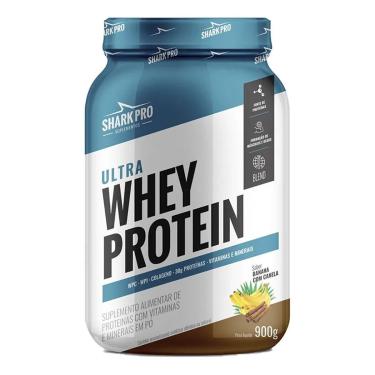Imagem de Ultra Whey Protein - 907g Banana com Canela - Shark Pro-Masculino