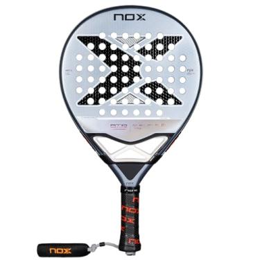 Imagem de Raquete de padel AT10 Pro Cup Comfort da Agustin Tapia 2025 | Raquete de gota da série PRO | Tecnologia Smartstrap | Rosto prateado de fibra de vidro HR3 Core | Pala de Padel premium para controle e