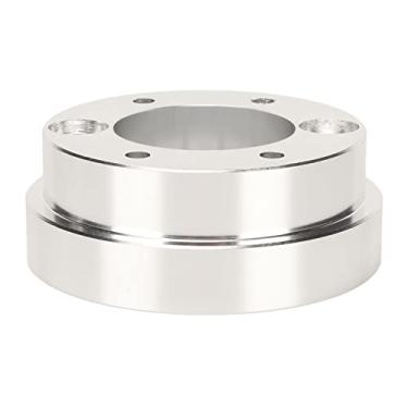 Imagem de Generic Placa Adaptadora de Volante, Substituição de Placa Adaptadora de Cubo de Volante de 70 Mm Design Preciso para G920 para Volantes de 13 14 Polegadas para G25 (Prata)