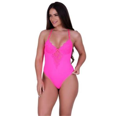 Imagem de Body com Detahe de Renda Bore Adulto Feminino Juliete - NAKA MODAS, Cr