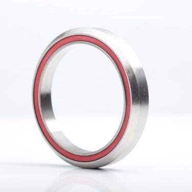 Imagem de XMGKMN ACB52H8 Capa de rolamento de fone de ouvido de bicicleta 52 * 40 * 8 mm (2 peças) 45/45 graus aço cromado cônico superior inferior ACB rolamentos reparo de peças