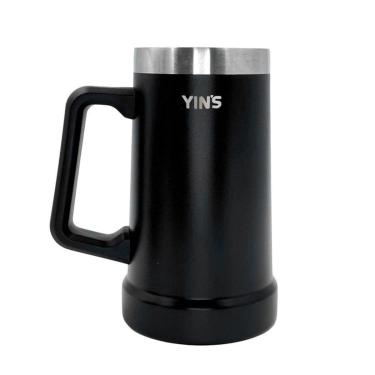 Imagem de Caneca Térmica Yins Thermal 710ML - Preto Único-Unissex