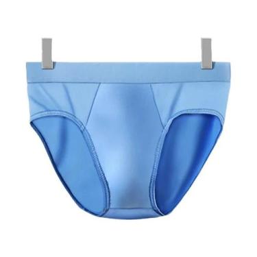 Imagem de Cuecas Antibacterianas Masculinas Tamanho Grande 4PCS Boxers Triangula