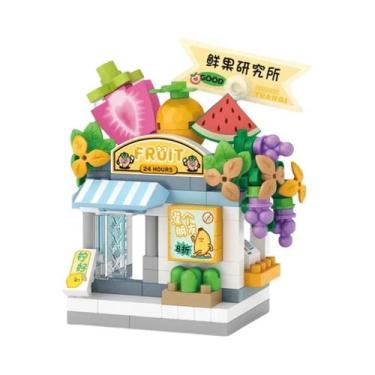 Imagem de Kit De Blocos De Montar Casa De Viagem Com Carrinho De Abóbora De Hall