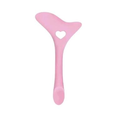 Imagem de Lápis Delineador De Silicone Rosa: Ferramenta Auxiliar De Maquiagem Pa