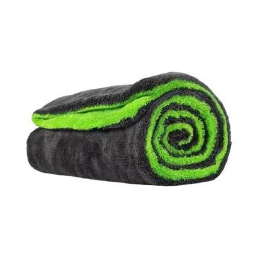 Imagem de Toalha De Secagem Automotiva Reforçada 1400GSM 60x120cm Dupla Face Sup