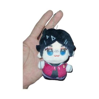 Imagem de Adorável Chaveiro De Pelúcia Estrela-do-mar De 13cm Valorant Clove Cos