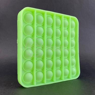 Imagem de Pop It Brilha No Escuro Quadrado Anti Stress Verde