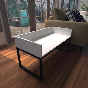 Imagem de Cama Cachorro Caes Pequenos Casa Pet Caminha Casinha Mdf Branco Branca