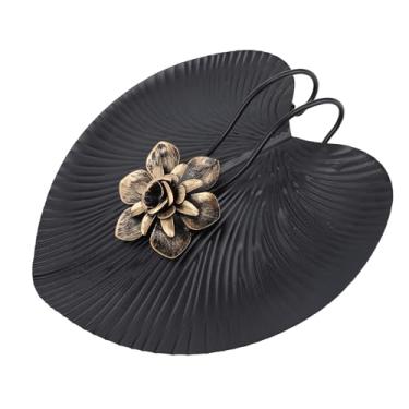 Imagem de Acouto Porta-Guardanapos Decorativo Moderno Em Forma de Folha de Ferro Com Uso de Braço Pesado - Distribuidor de Guardanapos Funcional e Elegante para Casa, Restaurante, Casamento e Configurações de