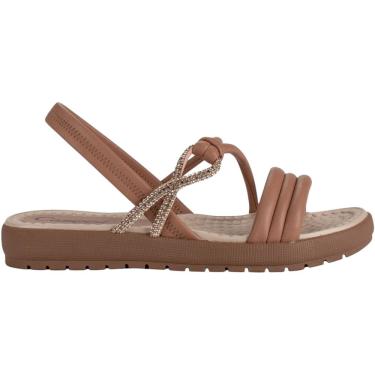 Imagem de Sandália Feminina Casual Dia a Dia Passeio Trabalho com Strass Anatômica Ultra Confort Campesi Ce182