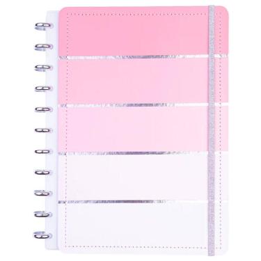Imagem de Caderno de Disco Grande 80 FLS Listral Rosa DK21E320 - Disko