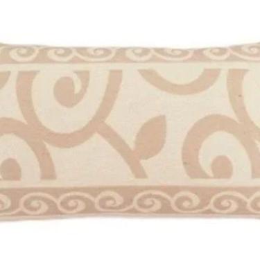 Imagem de Almofada Decorativa Turin Retangular Com Refil 58% Algodão / 42% Poliéster - Arabesco Bege