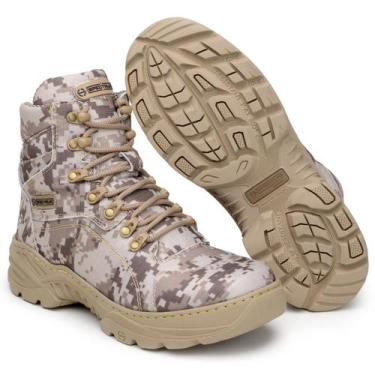 Imagem de Bota Oppus desert em couro legitimo resistente coturno, Desert, 46