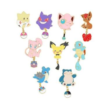 Imagem de Broche De Esmalte De Anime Squirtle Gengar Em Formato De Corrente, 3, 