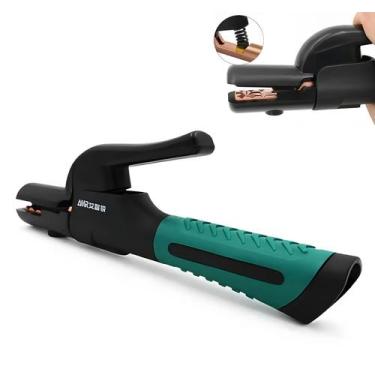 Imagem de Suporte De Eletrodo De Cobre Reforçado Para Soldagem 300A, Alicate De 