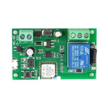 Imagem de Módulo De Interruptor De Relé Com Controle Remoto WiFi 433MHZ, Bloquei