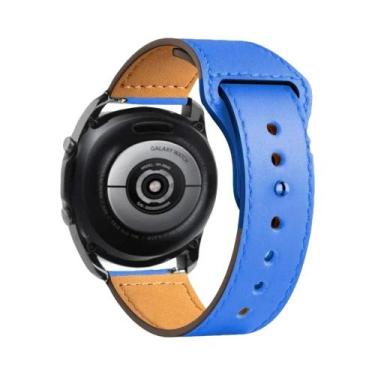 Imagem de Pulseira De Couro Unissex Compatível Com Samsung Galaxy Watch 7/6/5/Pr
