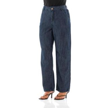 Imagem de Calça Jeans Feminina Arauto Reta Leve-Feminino