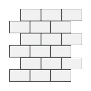 Imagem de Adesivos De Parede Vinílicos 3D Com Efeito Tijolo, Autoadesivos, 10 Fo