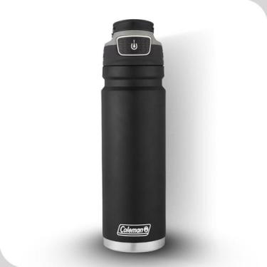 Imagem de Garrafa Coleman Térmica 709ml Preta Resistente Mantém Temperatura - Ne