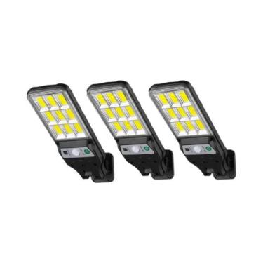 Imagem de Luzes LED Solares Para Exterior 400000LM Com Sensor De Movimento Em 3 