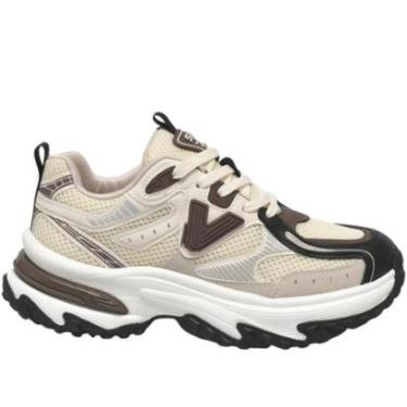 Imagem de Tênis Feminino Via Marte Chunky 339-002 Marfim/Cinnamon-Feminino