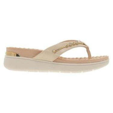 Imagem de Chinelo Tamanco Feminino Detalhe Dourado Modare Ultraconforto 7151.115-Feminino