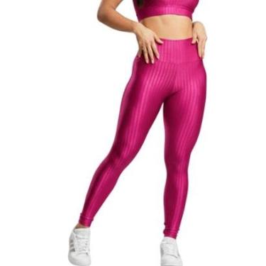 Imagem de Calça Legging New Zig 3D Vekyo Cós Alto Roupa Para Academia Treino Fitness Moda Feminin...