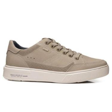 Imagem de Tênis Casual Masculino Couro Pegada com Elástico 111909-Masculino