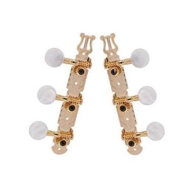 Imagem de Tarraxa Deval Para violão 209 Semi Luxo Dourado