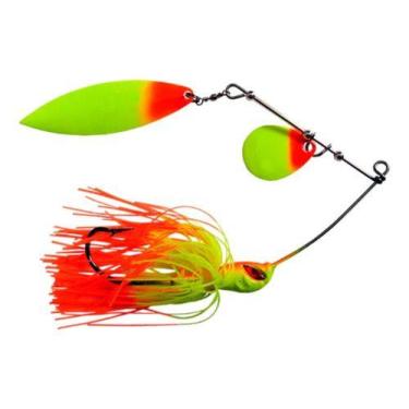 Imagem de Isca Artificial Yara King Spinner 26 G Cor 42 Vermelho E Amarelo