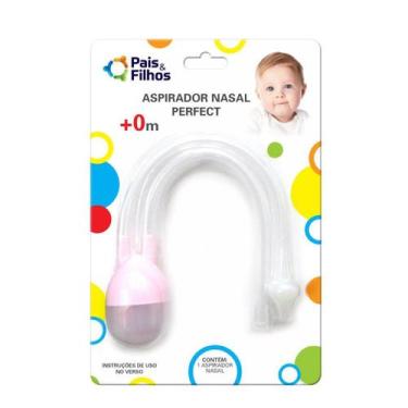 Imagem de Aspirador Nasal Bebe Higiene Nariz Sugador Catarro E Meleca - Pais e F