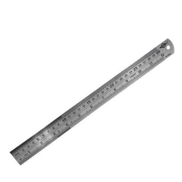 Imagem de Régua em Aço Inoxidável de 30cm 2959 - DIV.
